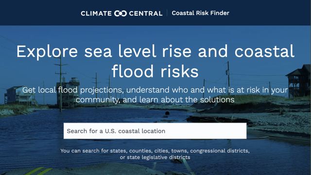 Climate Central — Coastal Risk Screening Tool